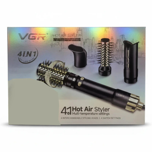 سشوار و استایلر چرخشی حرفهای ویجیآر مدل V-481
