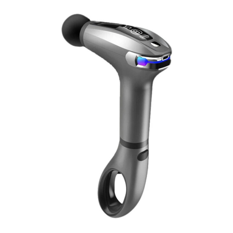 ماساژور تفنگی بلوآیدیا مدل Blueidea BLD-326 | ۶ سطح شدت - ۴ سری سیلیکونی - ریکاوری عضلات