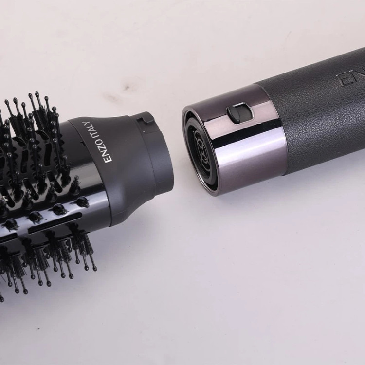 سشوار برسدار ۶ کاره انزو مدل KERATIN B1 | موتور BLDC | فناوری کراتینی و یونی