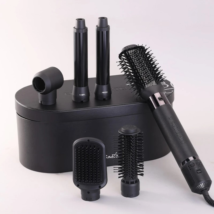 سشوار برسدار ۶ کاره انزو مدل KERATIN B1 | موتور BLDC | فناوری کراتینی و یونی