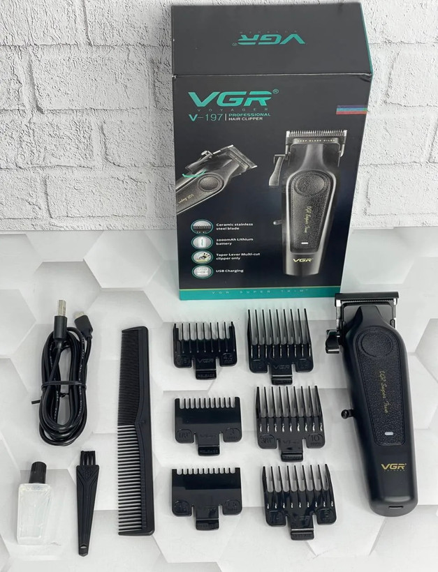 ماشین اصلاح حجم زن و حرفهای وی جی آر مدل VGR V-197