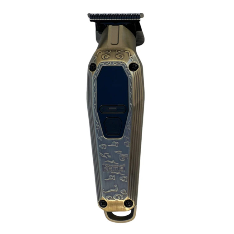 ماشین اصلاح و خط زن شارژی کیمی مدل KM-1575 (رنگ طلایی مات)