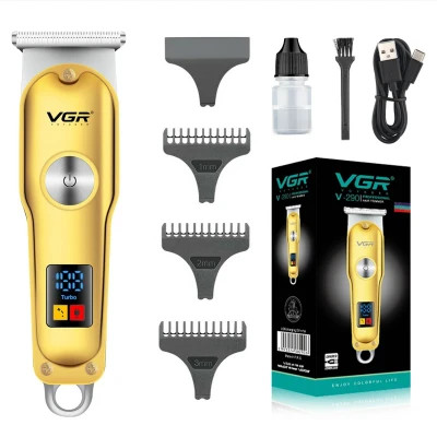 ماشین اصلاح موی سر و صورت وی جی ار مدل V-290 با تیغه استیل ضد زنگ