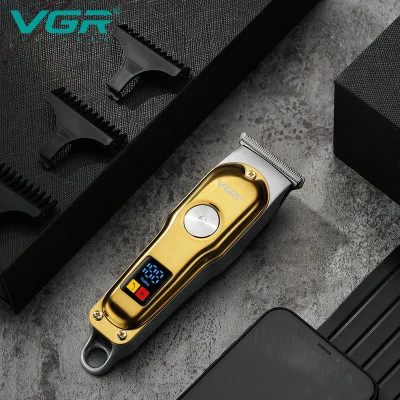 ماشین اصلاح موی سر و صورت وی جی ار مدل V-290 با تیغه استیل ضد زنگ